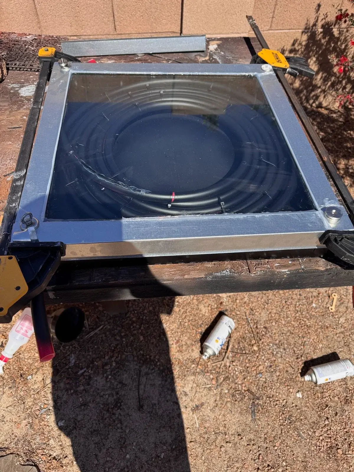 Photo of a finished water heater module