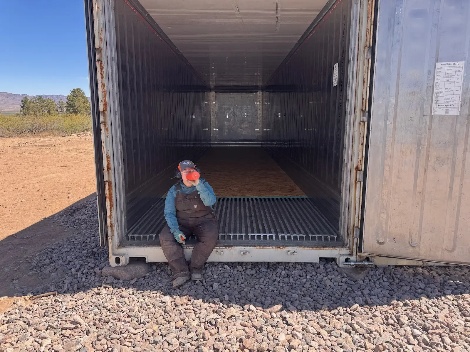 Resting in the afternoon heat