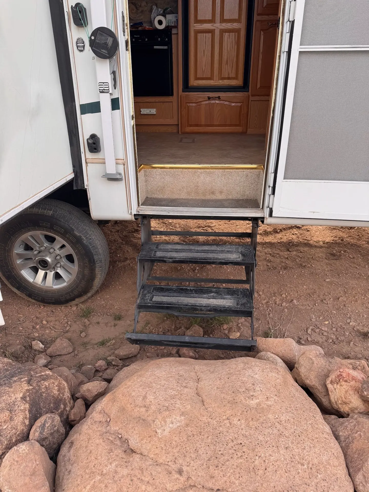 The rock jump rv problem