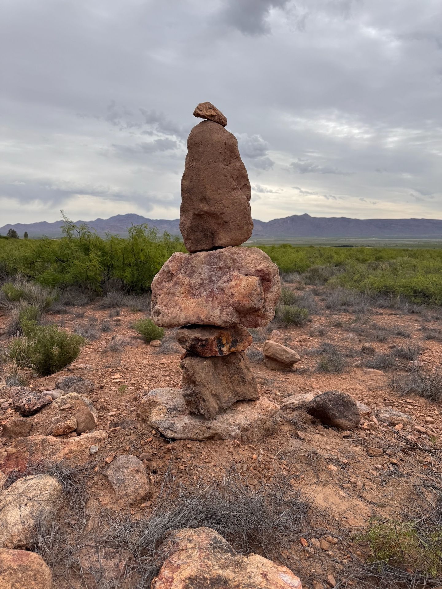 The biggest rock stack