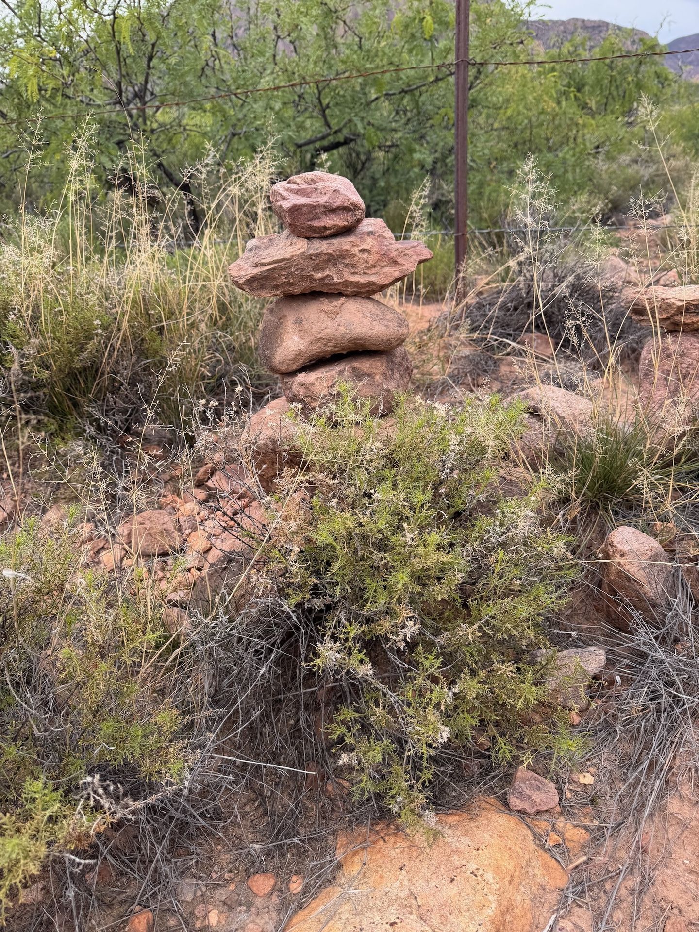 Another rock stack
