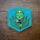 Lady of the Lake Crest Patch