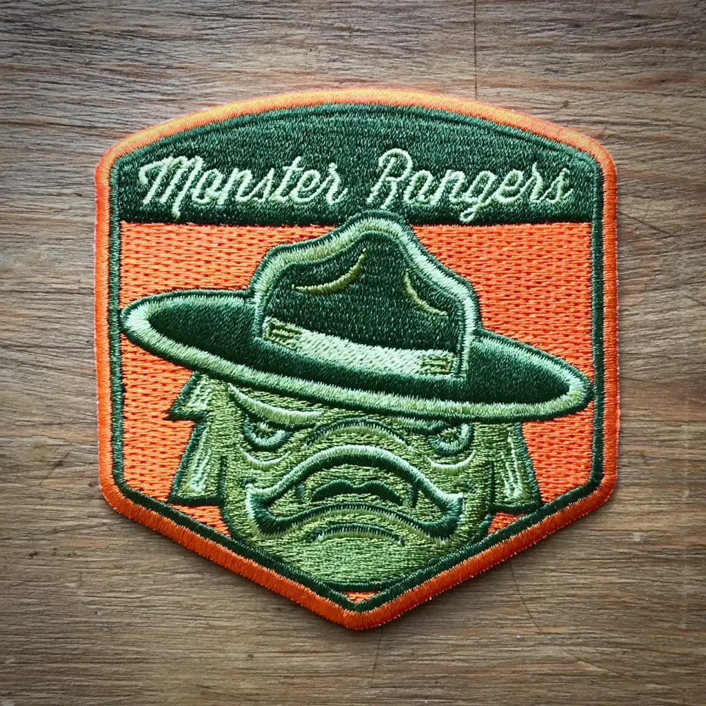 Monster Rangers Lagoon Creature Crest Patch