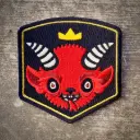 Krampus Kid Crest Patch