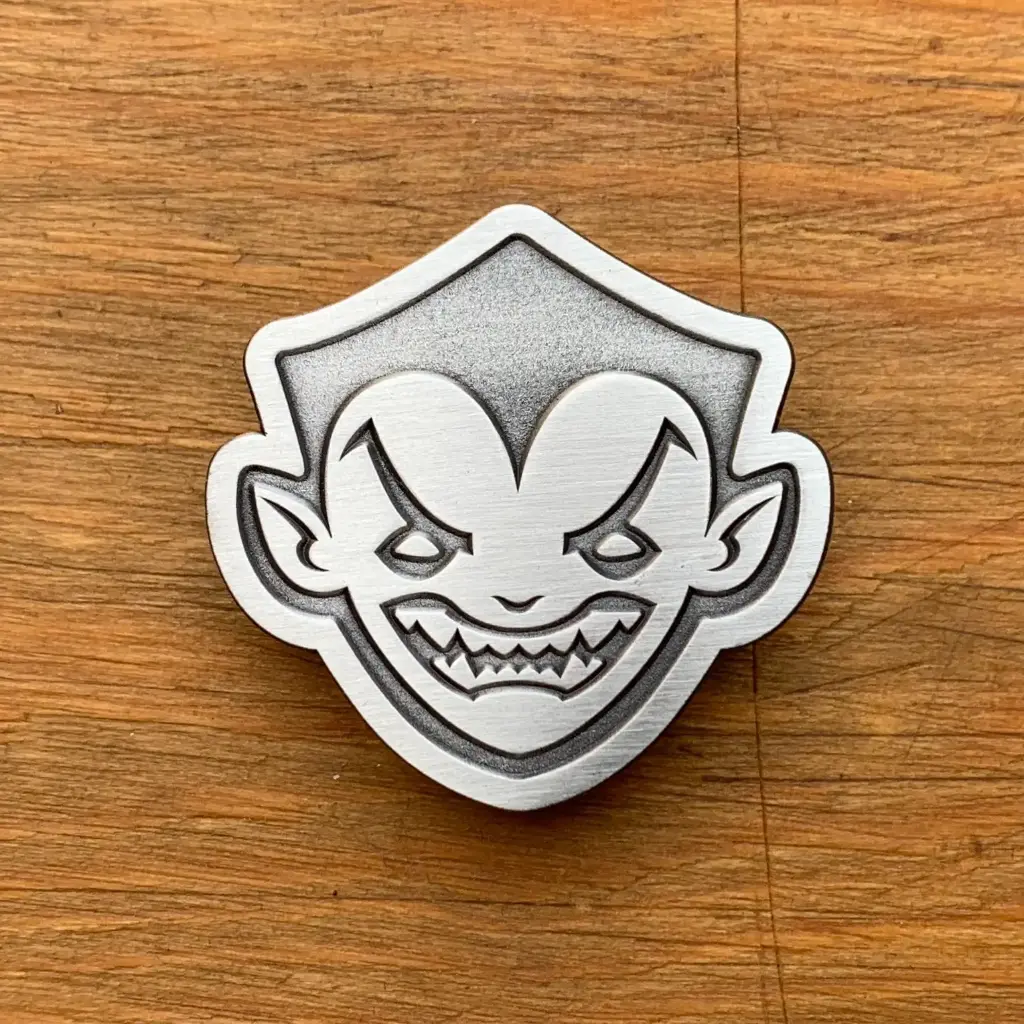 Vampire Metal Pin
