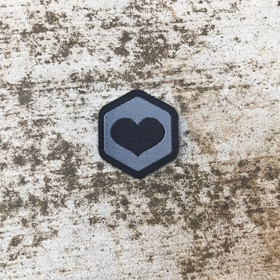 Black Heart Spirit Badge