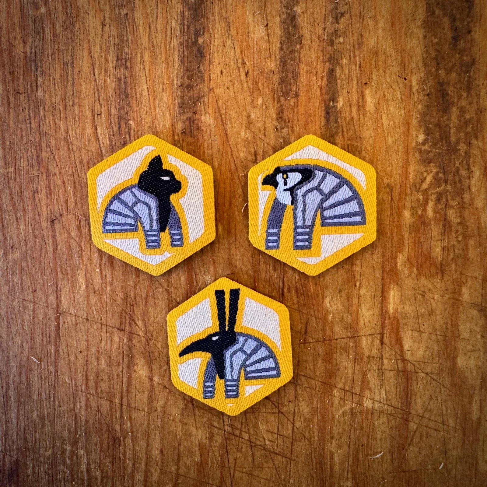 Egyptian Gods Badge Set 2