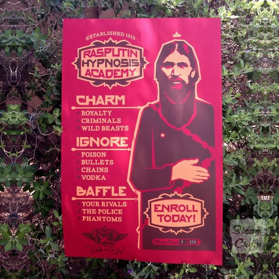 Rasputin Screenrprint