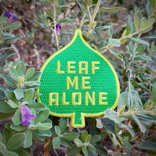 Leaf Me Alone Patch